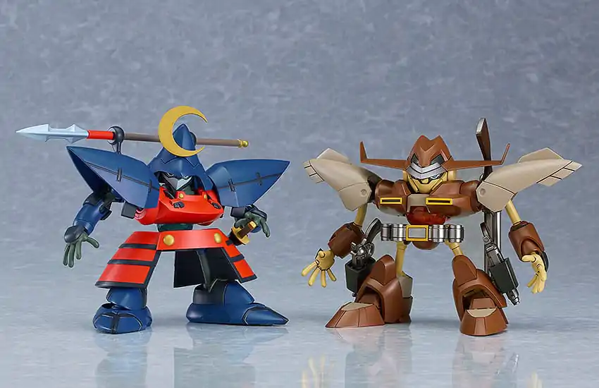 Hao Taikei Ryu Knight Moderoid Collection Series: 3 Hayatmaru & Delingar Műanyag modell készlet 10 cm termékfotó