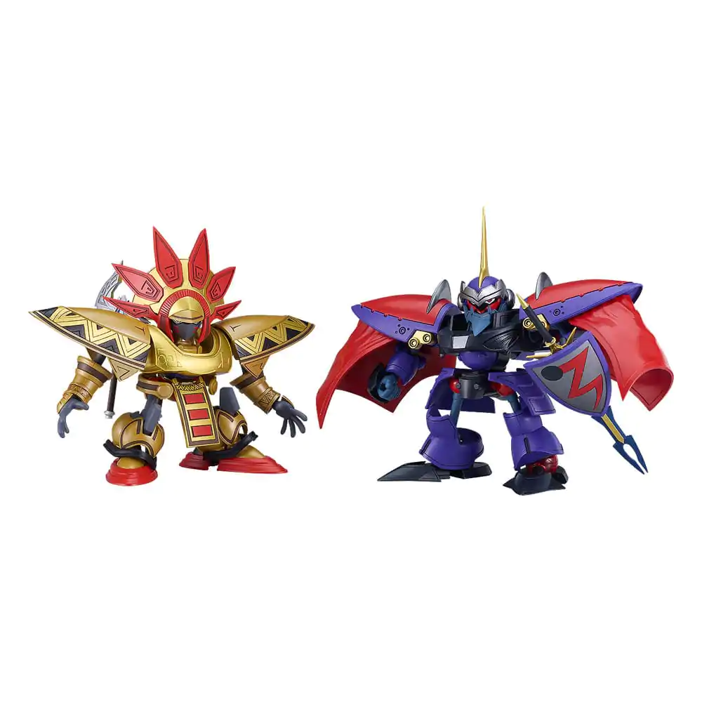 Hao Taikei Ryu Knight Moderoid Collection Series: 4 Shinebaram & Steru Műanyag modell készlet 10 cm termékfotó