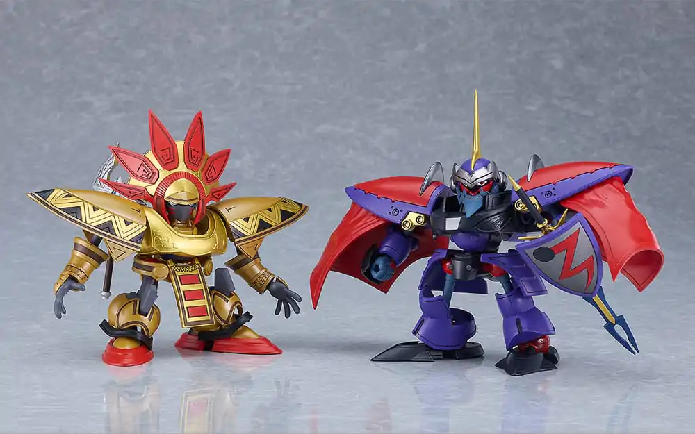 Hao Taikei Ryu Knight Moderoid Collection Series: 4 Shinebaram & Steru Műanyag modell készlet 10 cm termékfotó