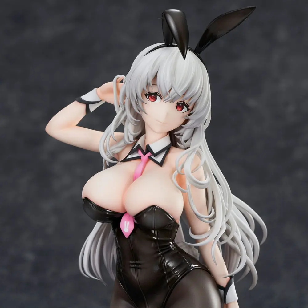 Haori Io Illustration White-haired Bunny PVC szobor figura 29 cm termékfotó