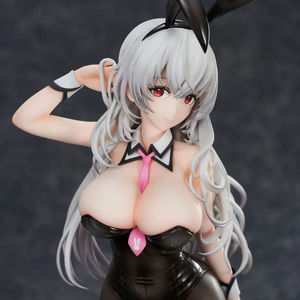 Haori Io Illustration White-haired Bunny PVC szobor figura 29 cm termékfotó