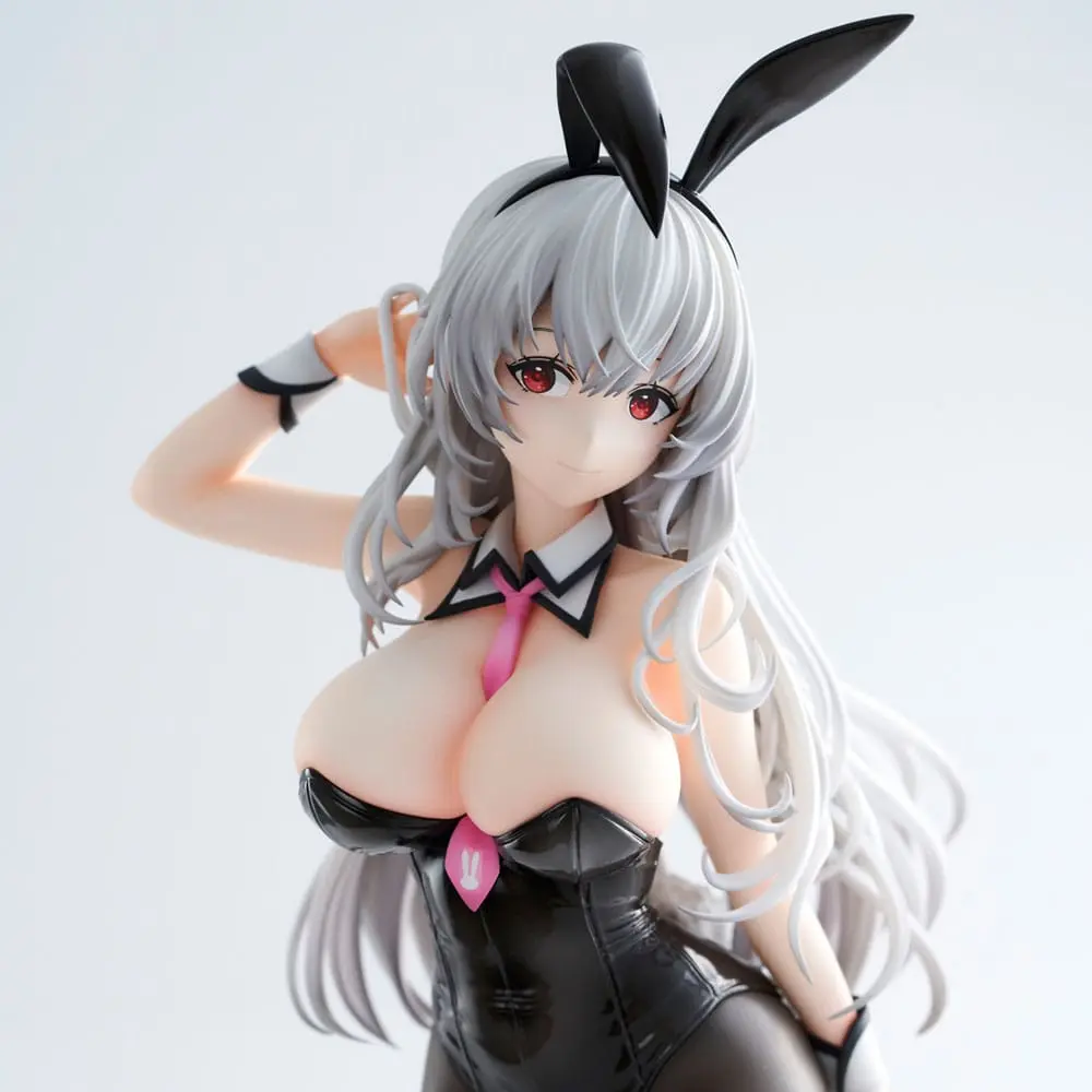 Haori Io Illustration White-haired Bunny PVC szobor figura 29 cm termékfotó