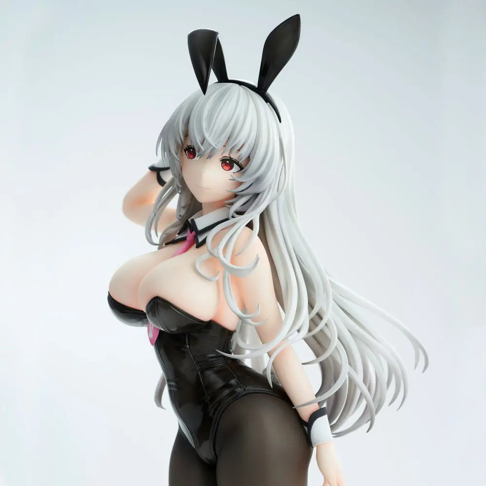Haori Io Illustration White-haired Bunny PVC szobor figura 29 cm termékfotó