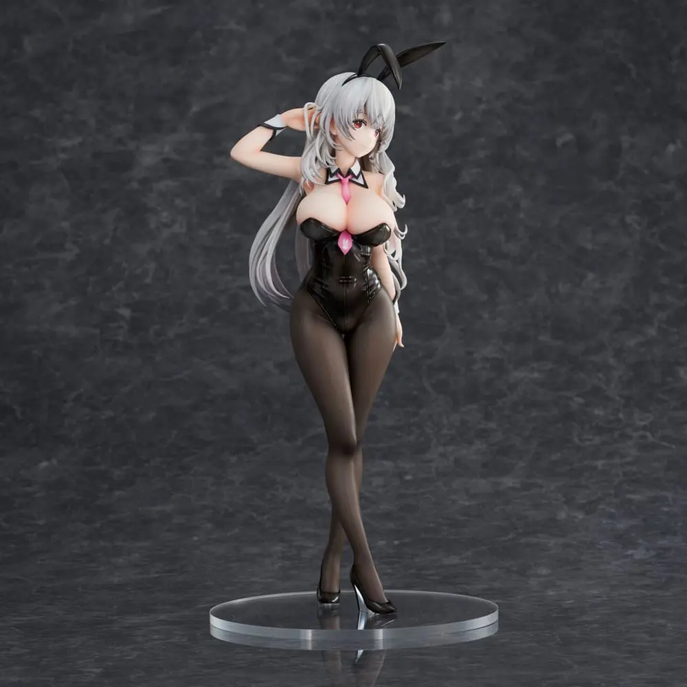 Haori Io Illustration White-haired Bunny PVC szobor figura 29 cm termékfotó