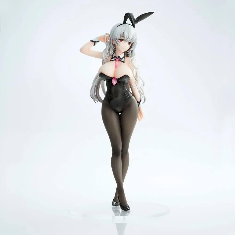 Haori Io Illustration White-haired Bunny PVC szobor figura 29 cm termékfotó