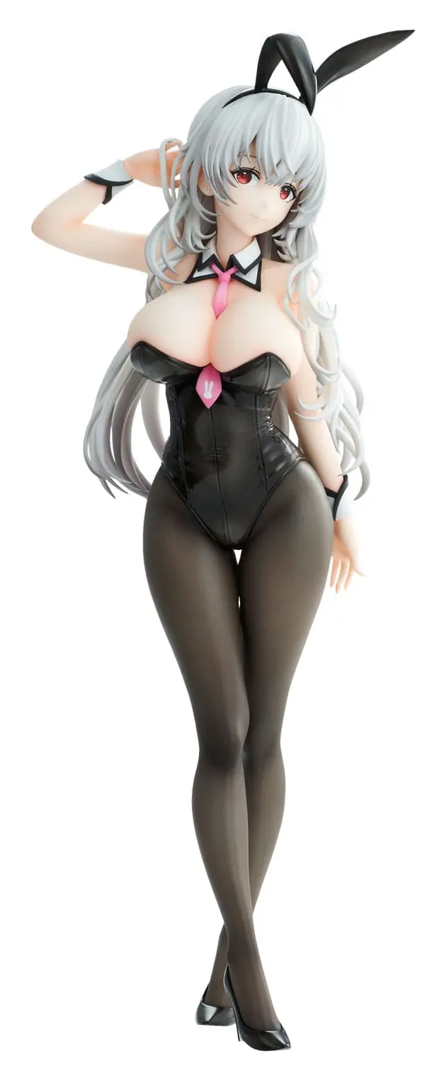 Haori Io Illustration White-haired Bunny PVC szobor figura 29 cm termékfotó