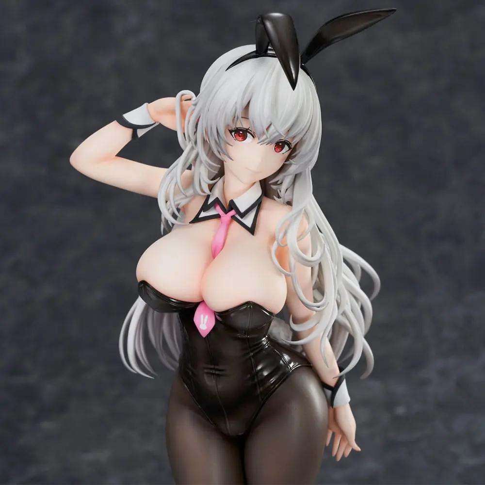 Haori Io Illustration White-haired Bunny PVC szobor figura 29 cm termékfotó