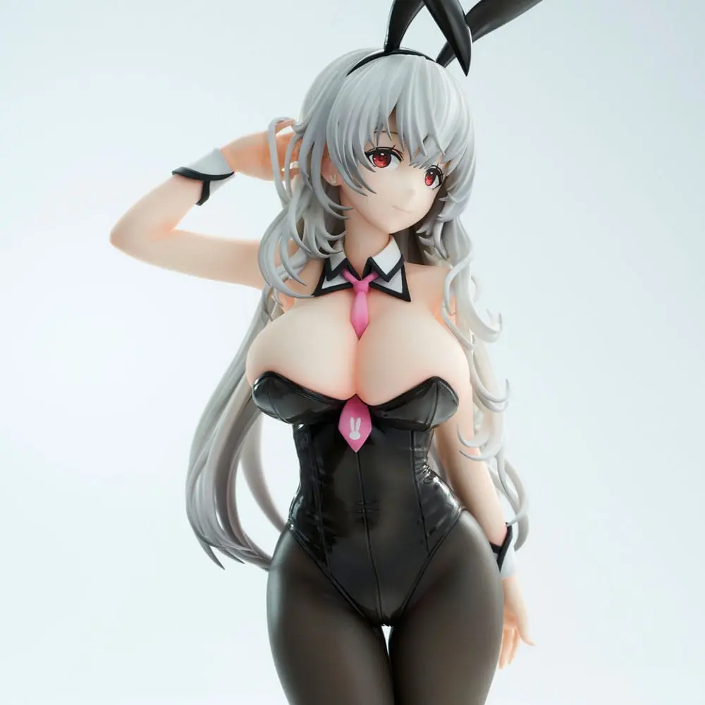 Haori Io Illustration White-haired Bunny PVC szobor figura 29 cm termékfotó