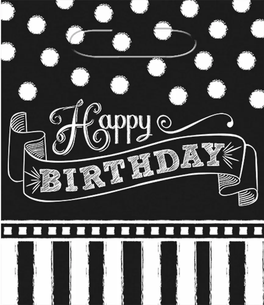 Happy Birthday ajándéktasak 8 db-os termékfotó
