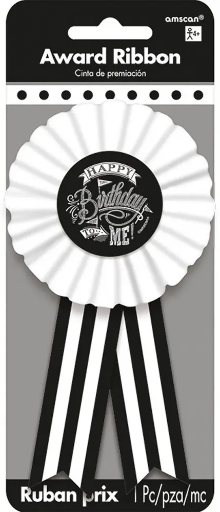 Happy Birthday kitűző 14,6 cm termékfotó
