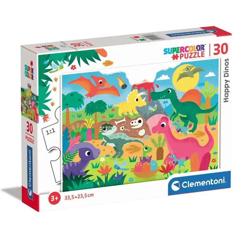 Happy Dinos puzzle 30db-os termékfotó
