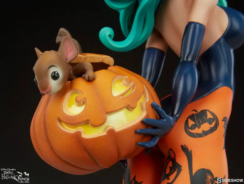 Happy HallowQueens Collocetion Pumpkin Witch by Chris Sanders szobor figura 34 cm termékfotó