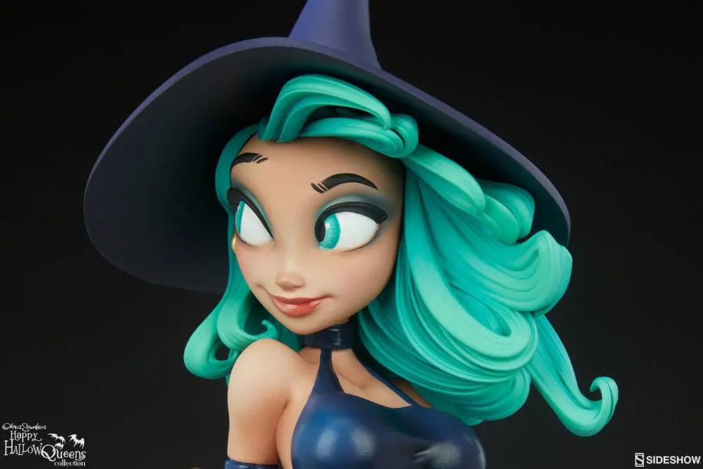 Happy HallowQueens Collocetion Pumpkin Witch by Chris Sanders szobor figura 34 cm termékfotó