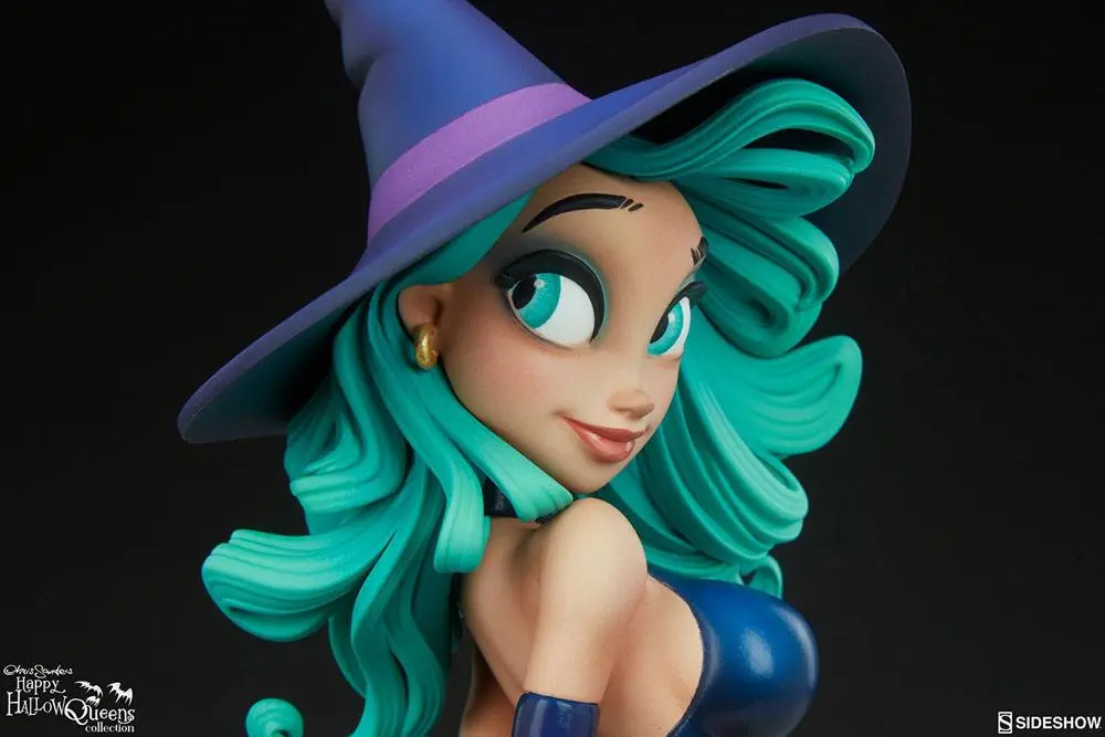 Happy HallowQueens Collocetion Pumpkin Witch by Chris Sanders szobor figura 34 cm termékfotó