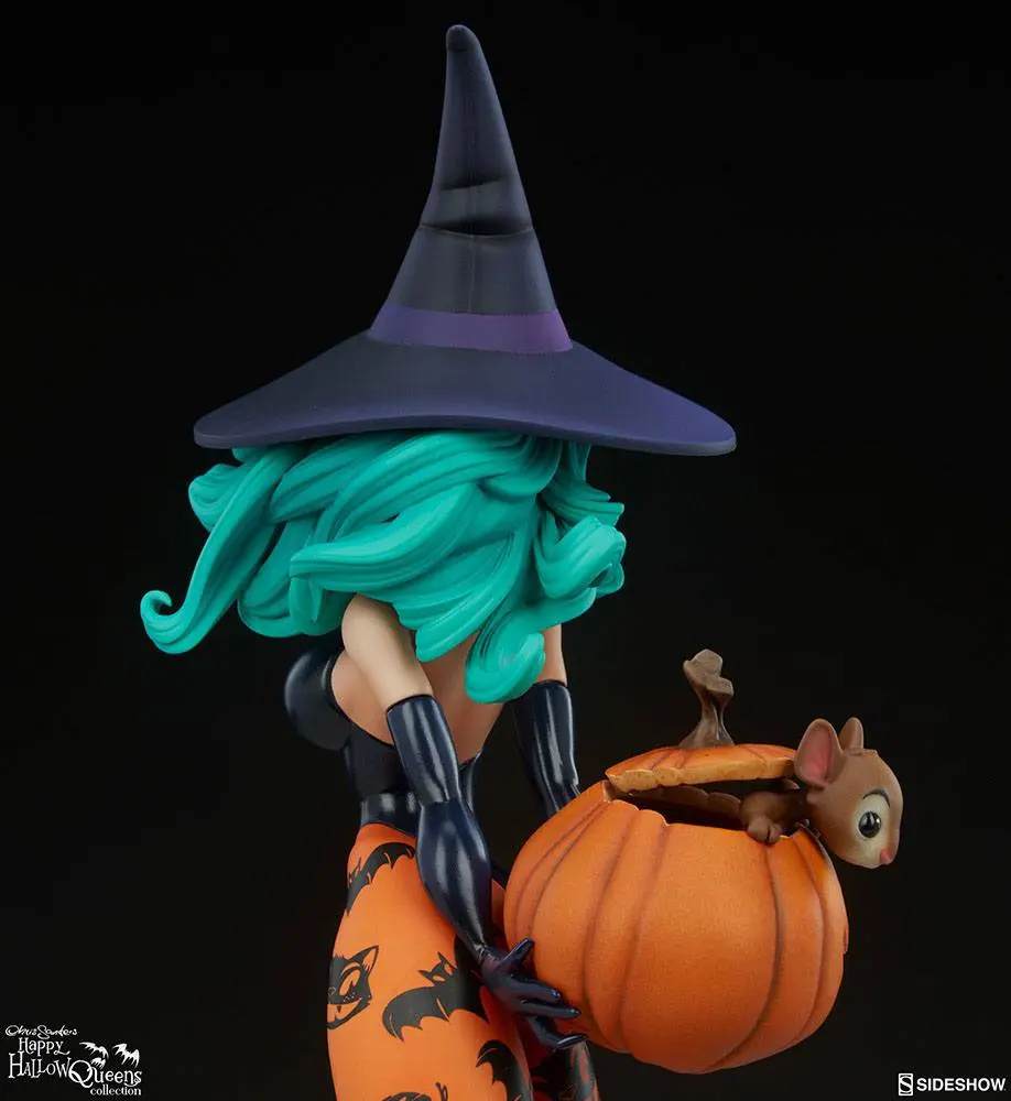 Happy HallowQueens Collocetion Pumpkin Witch by Chris Sanders szobor figura 34 cm termékfotó