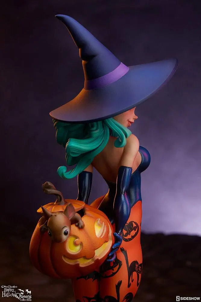Happy HallowQueens Collocetion Pumpkin Witch by Chris Sanders szobor figura 34 cm termékfotó