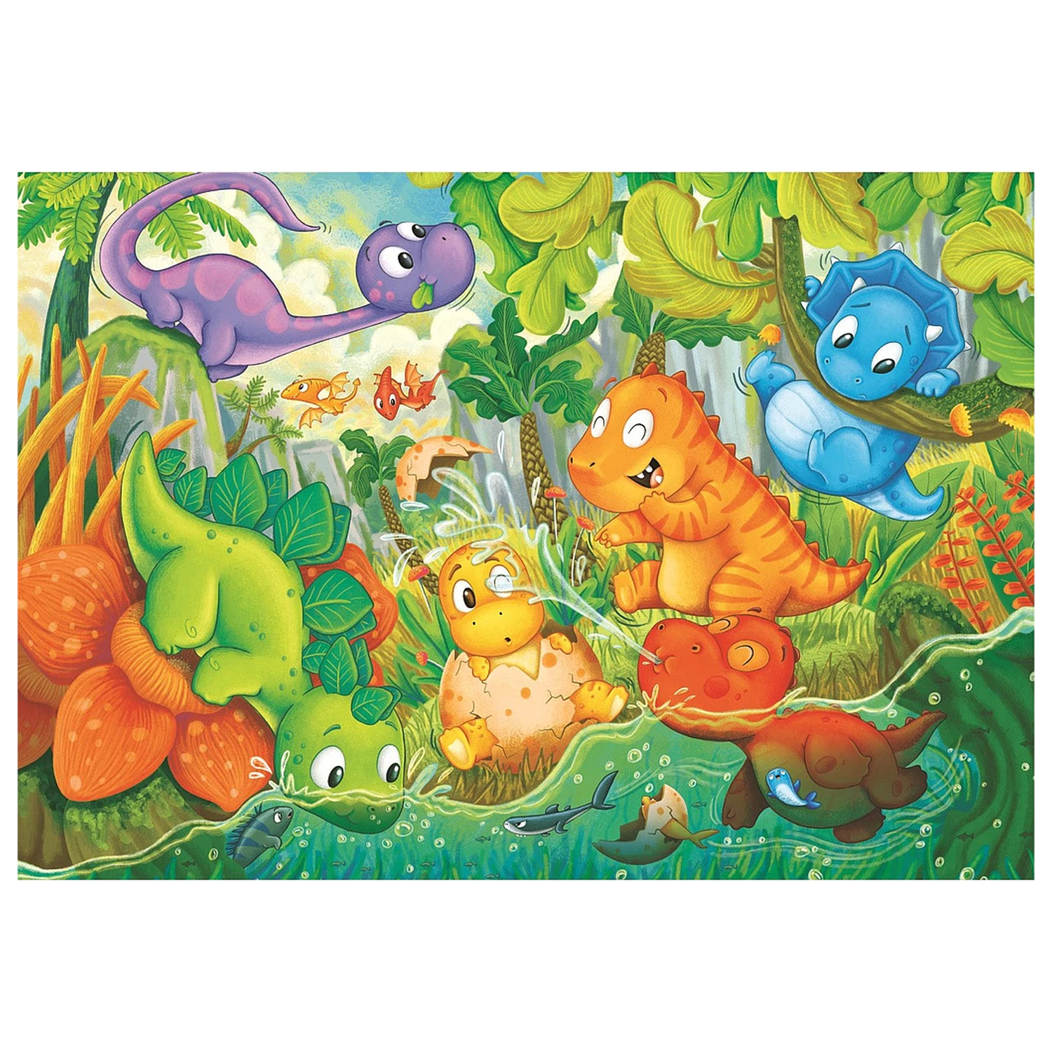 Happy Oasis 24 db-os maxi puzzle Clementoni termékfotó