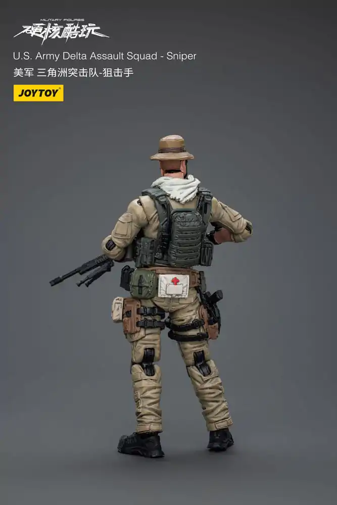 Hardcore Coldplay 1/18 U.S. Army Delta Assault Squad Sniper akciófigura 11 cm termékfotó