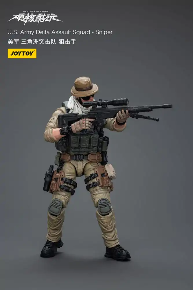 Hardcore Coldplay 1/18 U.S. Army Delta Assault Squad Sniper akciófigura 11 cm termékfotó