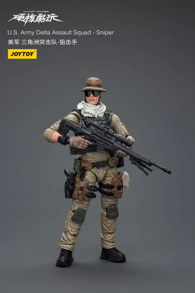 Hardcore Coldplay 1/18 U.S. Army Delta Assault Squad Sniper akciófigura 11 cm termékfotó