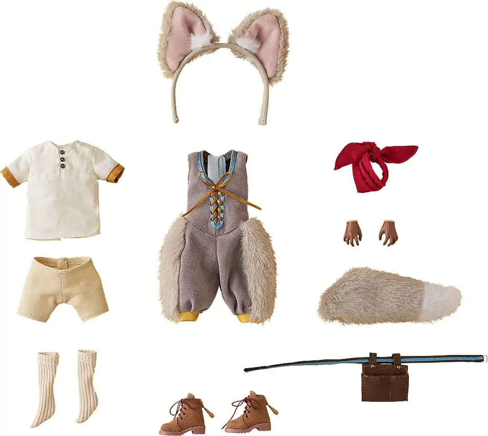 Harmonia Bloom Seasonal Doll Figures Outfit Set : Wolf (root) figura kiegészítő termékfotó