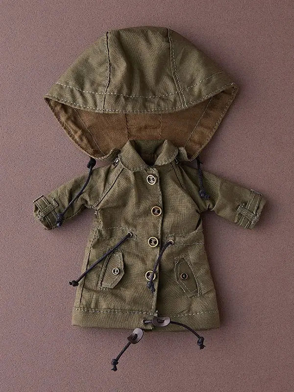 Harmonia humming Optional Parts for Harmonia humming Dolls Special Outfit Series (Mod Coat/Khaki) Designed by SILVER BUTTERFLY termékfotó