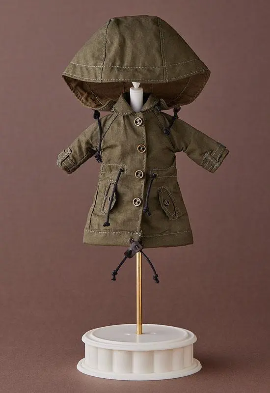 Harmonia humming Optional Parts for Harmonia humming Dolls Special Outfit Series (Mod Coat/Khaki) Designed by SILVER BUTTERFLY termékfotó