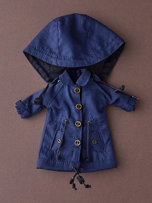 Harmonia humming Optional Parts for Harmonia humming Dolls Special Outfit Series (Mod Coat/Navy) Designed by SILVER BUTTERFLY termékfotó