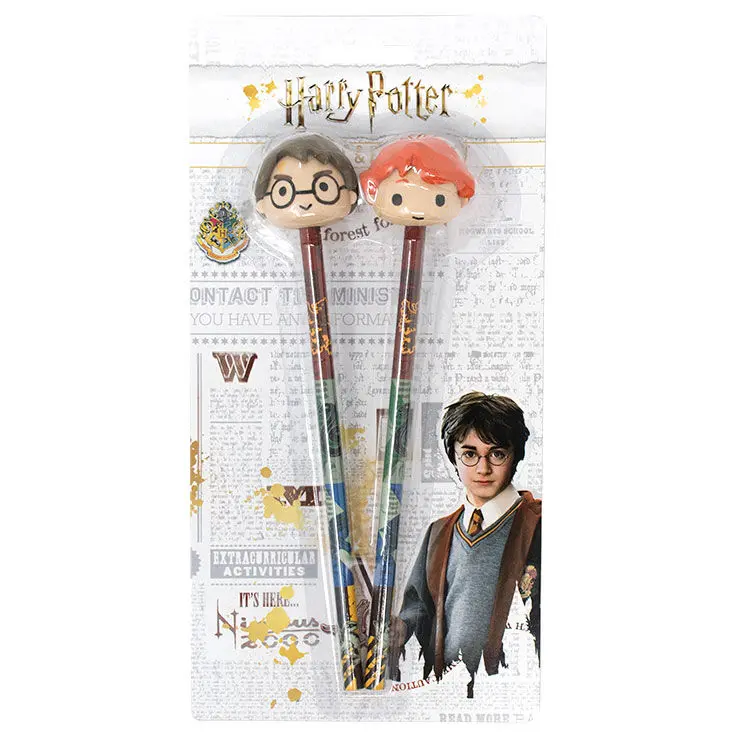 Harry Potter 2db-os ceruza csomag a végükön radírral termékfotó