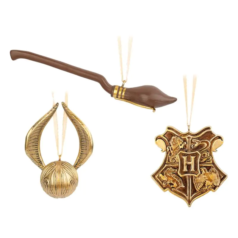 Harry Potter 3-er Pack Christbaumschmuck termékfotó