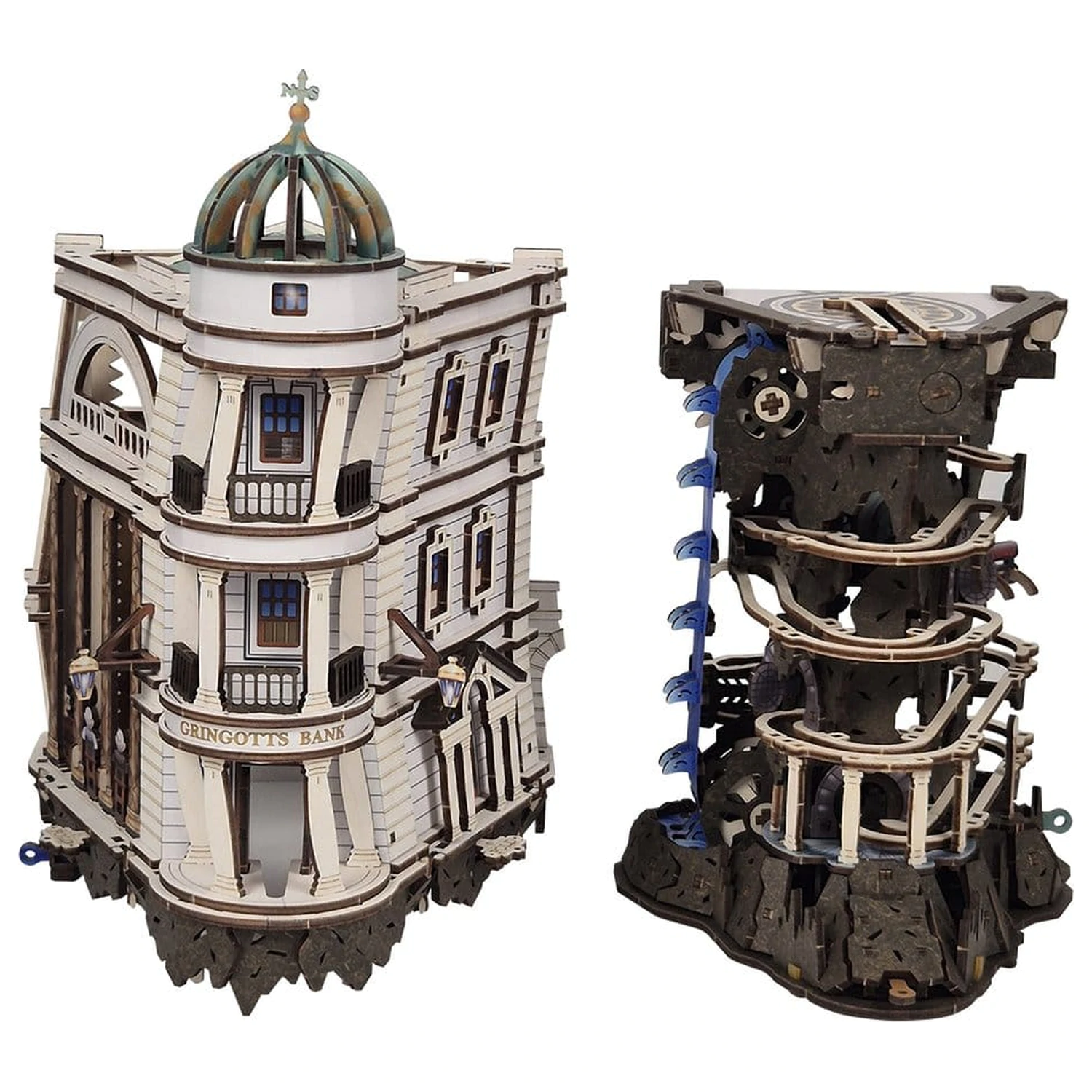 Harry Potter 3D fa puzzle GrIngotts Bank Marble Run termékfotó