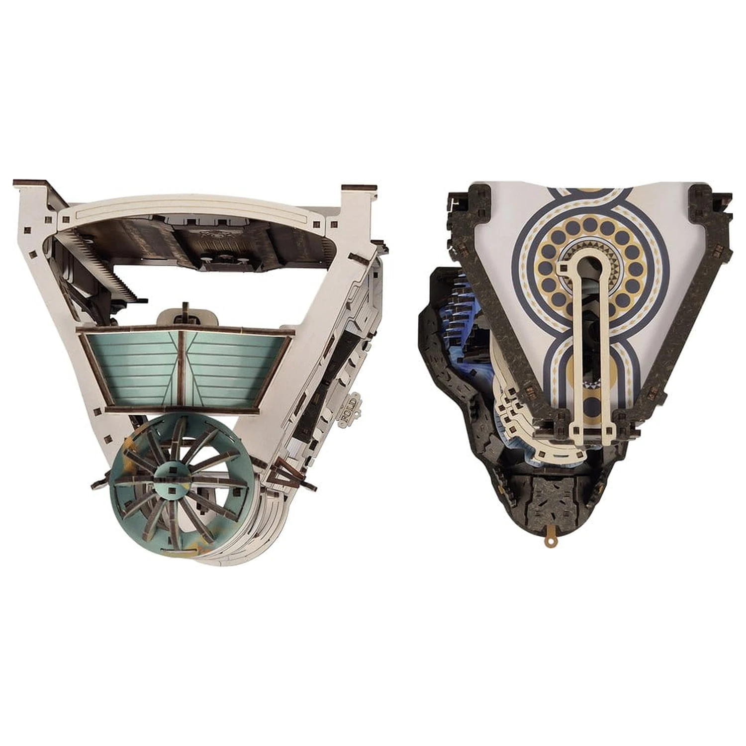 Harry Potter 3D fa puzzle GrIngotts Bank Marble Run termékfotó