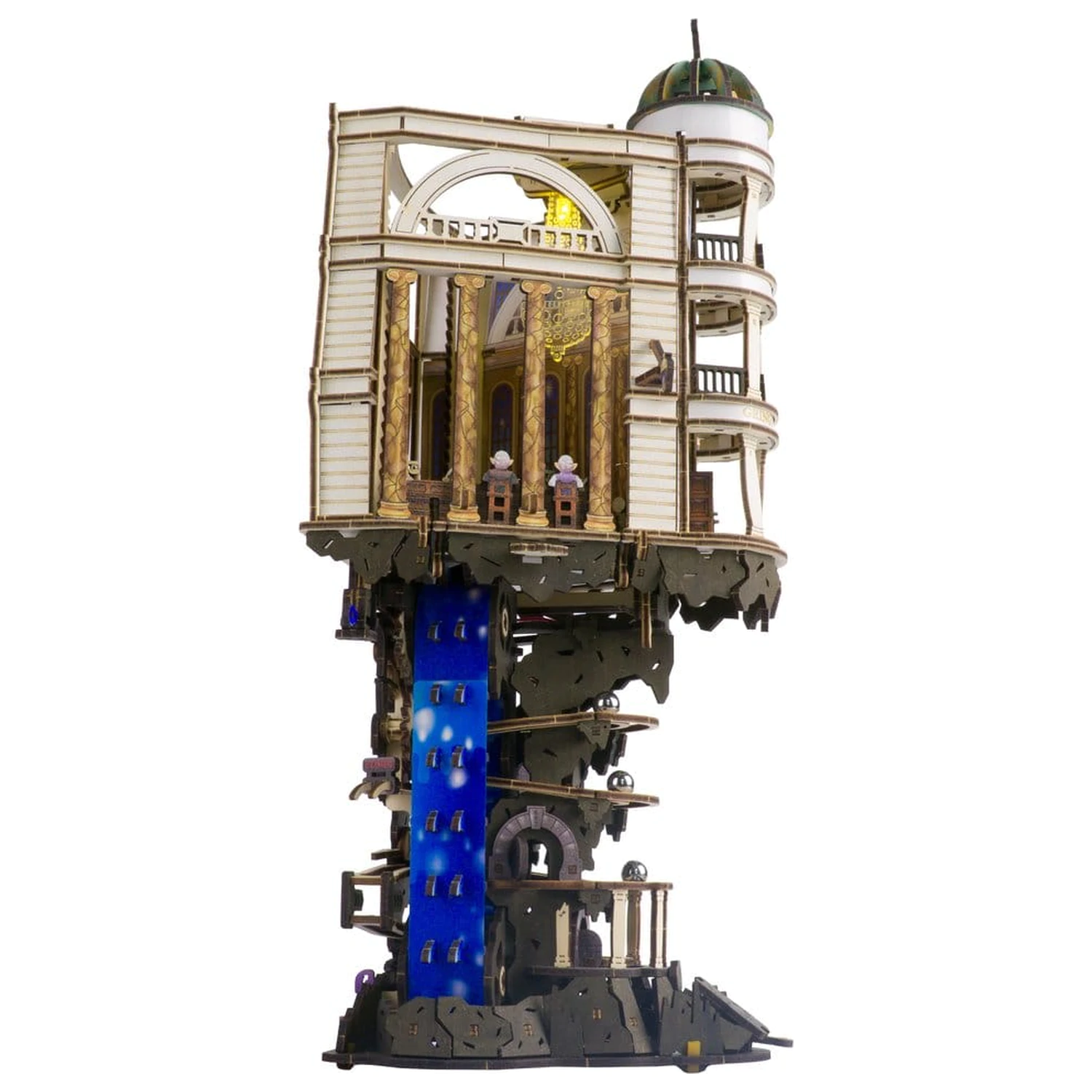 Harry Potter 3D fa puzzle GrIngotts Bank Marble Run termékfotó