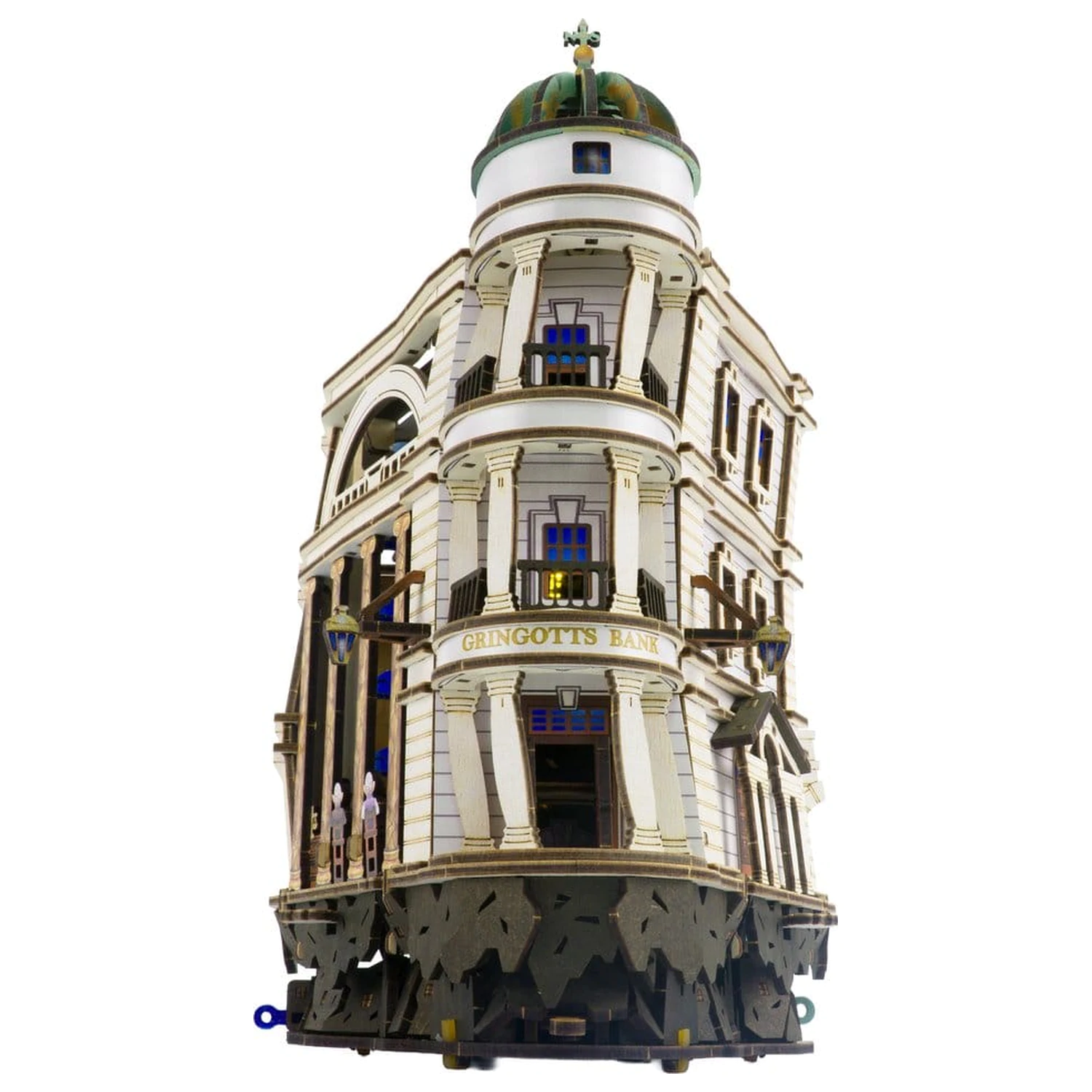 Harry Potter 3D fa puzzle GrIngotts Bank Marble Run termékfotó
