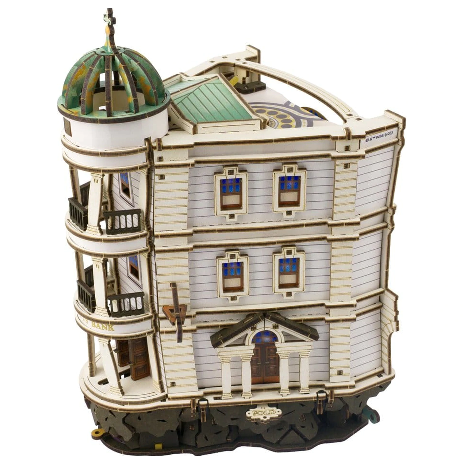 Harry Potter 3D fa puzzle GrIngotts Bank Marble Run termékfotó
