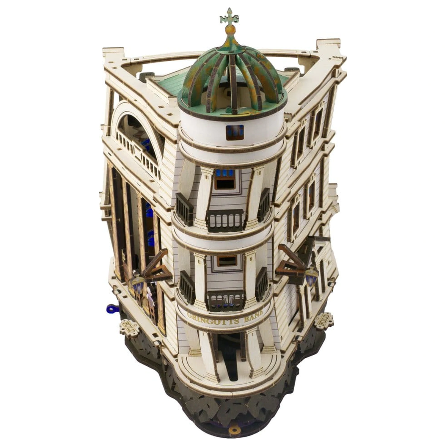Harry Potter 3D fa puzzle GrIngotts Bank Marble Run termékfotó