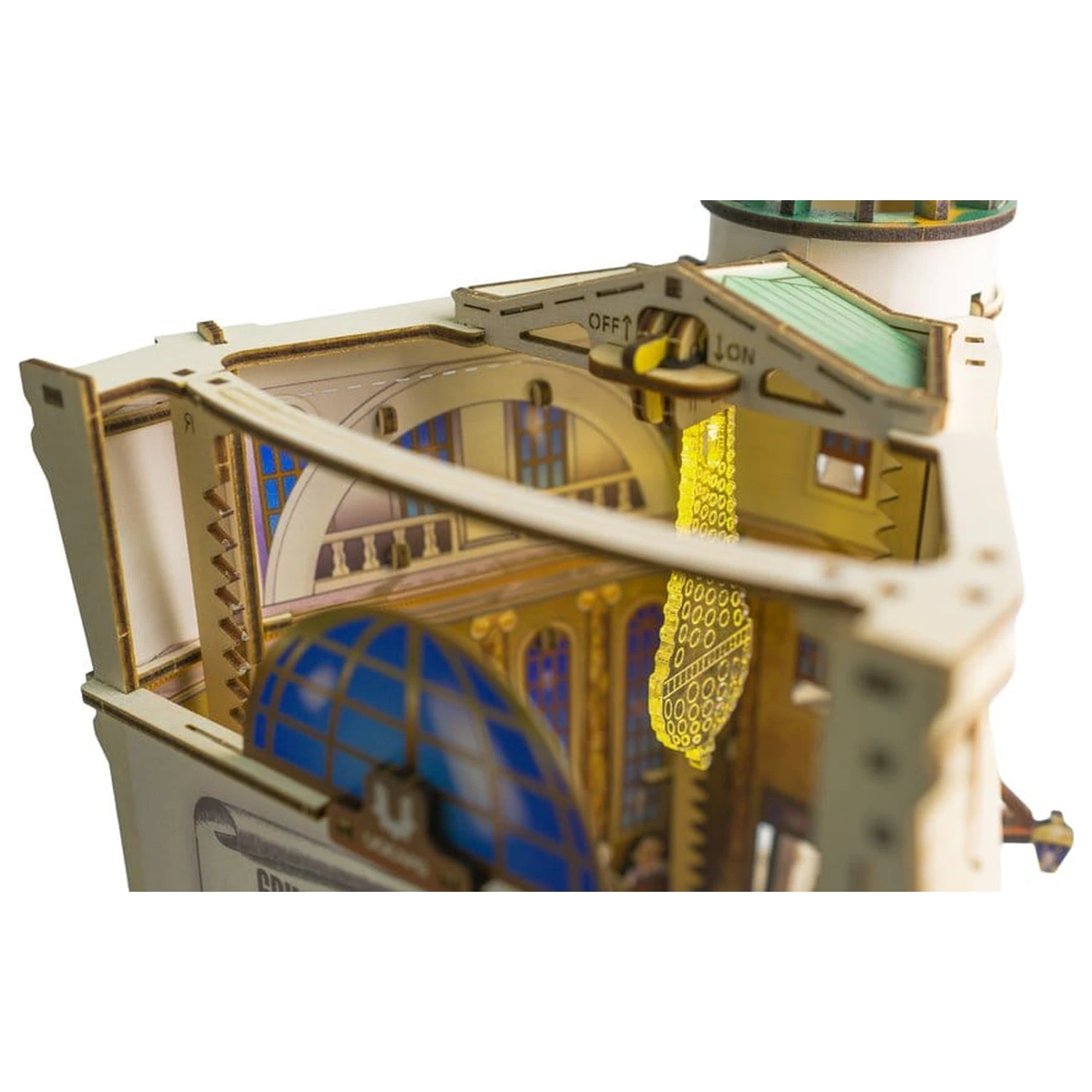 Harry Potter 3D fa puzzle GrIngotts Bank Marble Run termékfotó