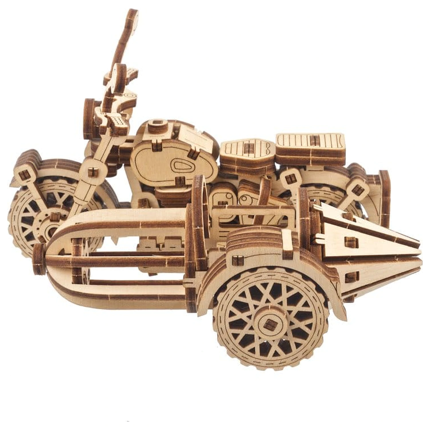 Harry Potter 3D fa puzzle Hagrid's Flying Motorbike termékfotó