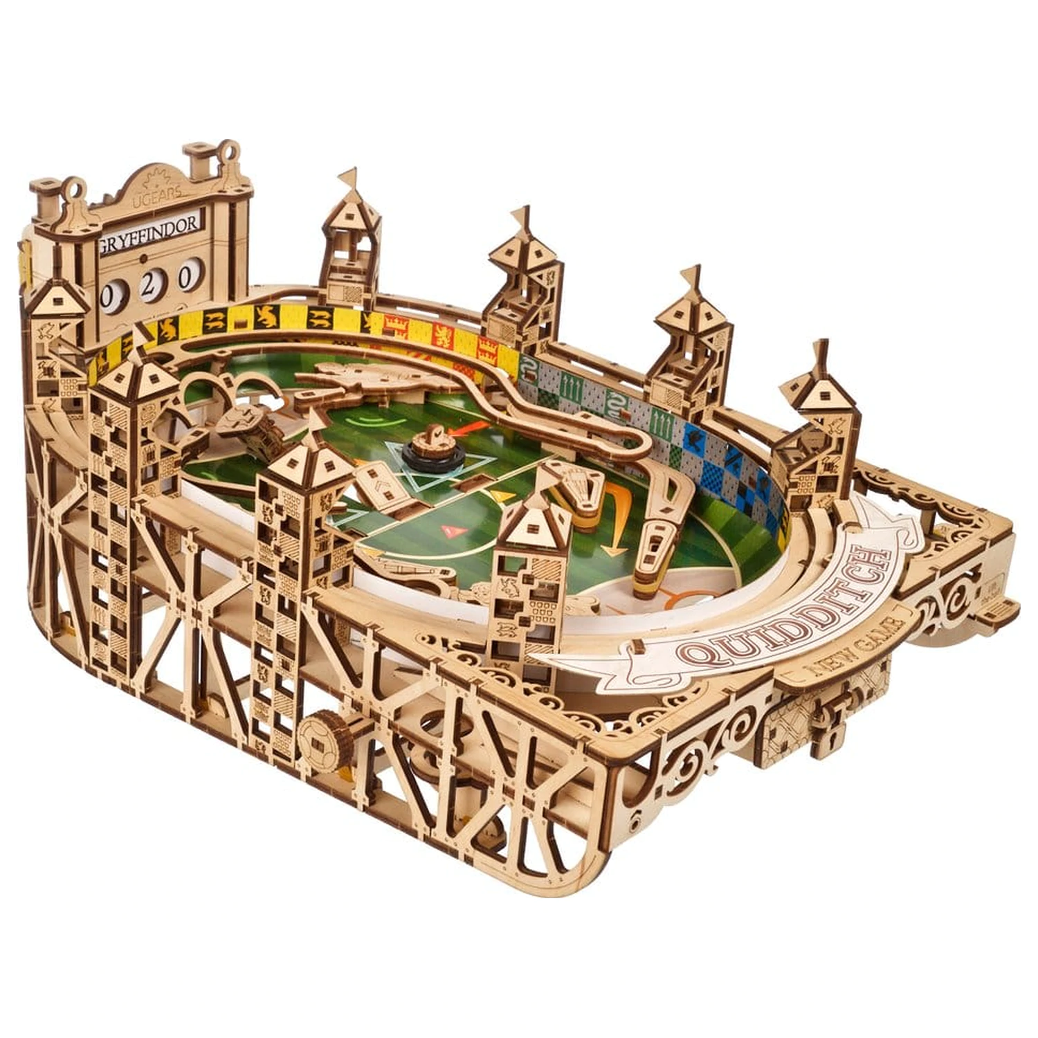 Harry Potter 3D fa puzzle Quidditch Pinball termékfotó