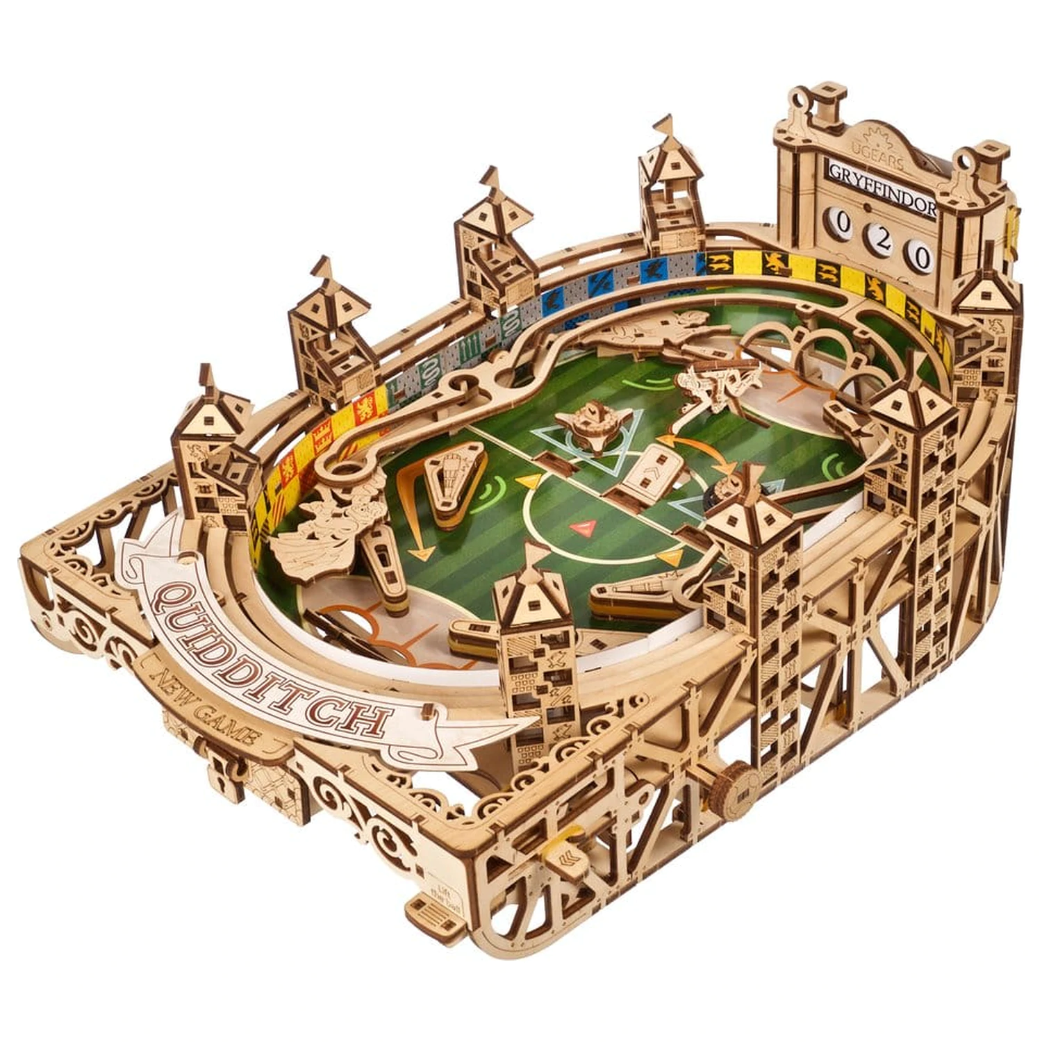 Harry Potter 3D fa puzzle Quidditch Pinball termékfotó