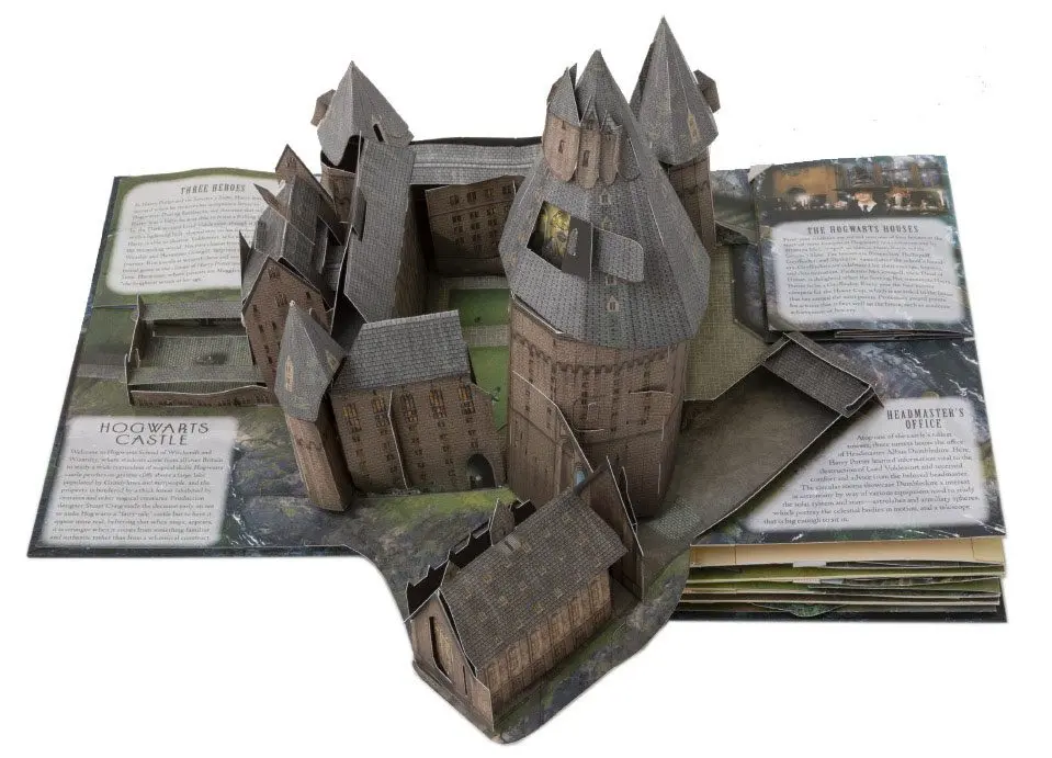 Harry Potter 3D Pop-Up Book A Pop-Up Guide to Hogwarts termékfotó