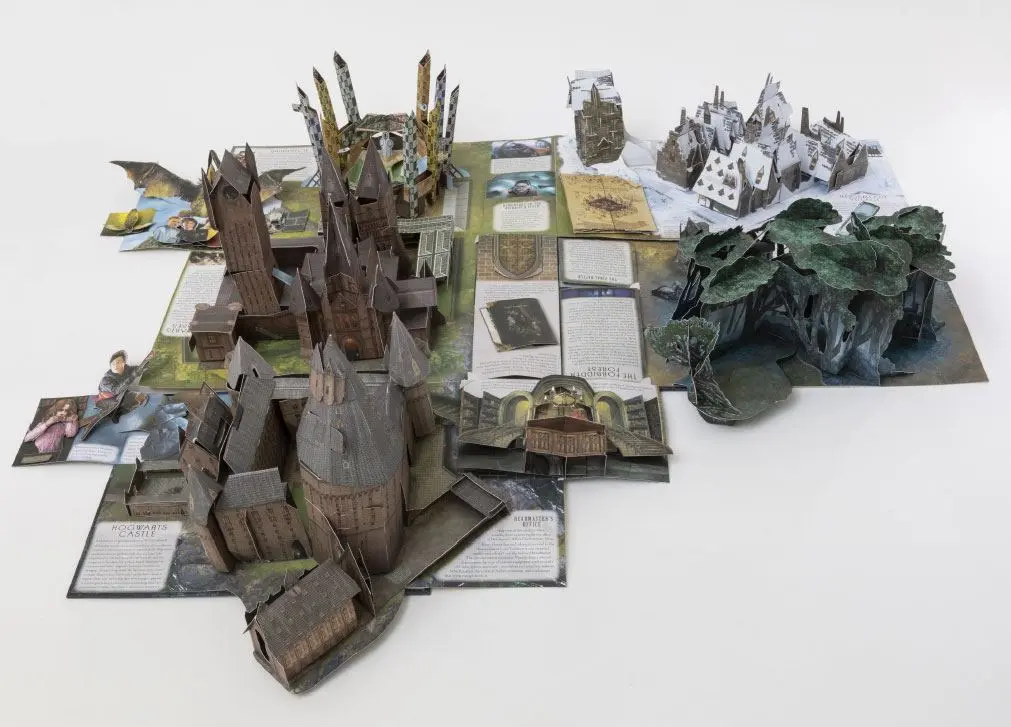 Harry Potter 3D Pop-Up Book A Pop-Up Guide to Hogwarts termékfotó