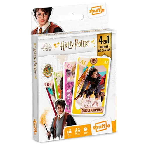 Harry Potter 4 in 1 kártyajáték termékfotó