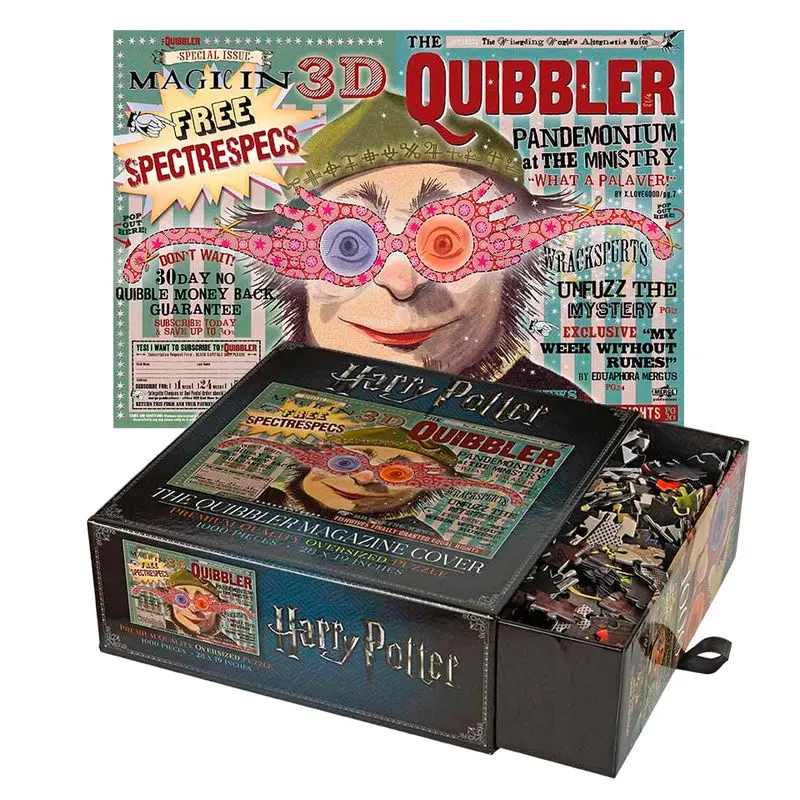 Harry Potter A Quibbler magazin borítója puzzle 1000db-os termékfotó