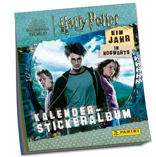 Harry Potter - A Year in Hogwarts Collection német nyelvű matrica és kártya album termékfotó