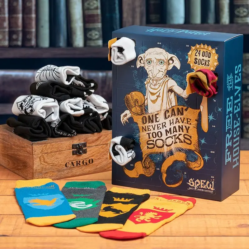 Harry Potter adventi kalendárium 2022 Odd Socks termékfotó