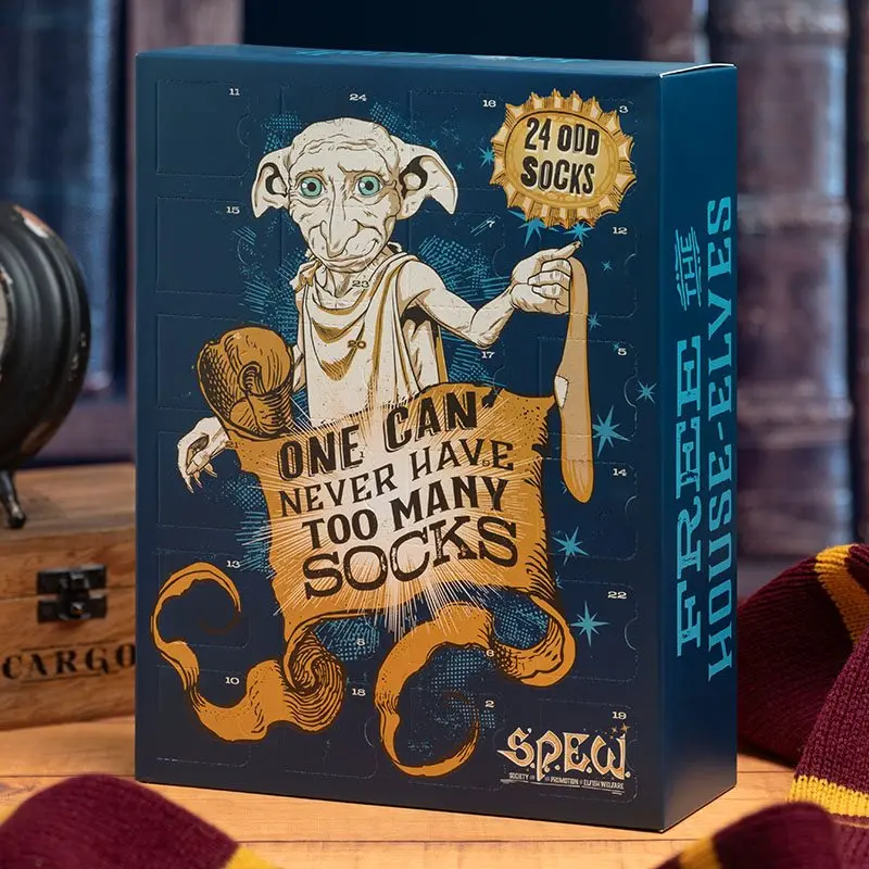 Harry Potter adventi kalendárium 2022 Odd Socks termékfotó