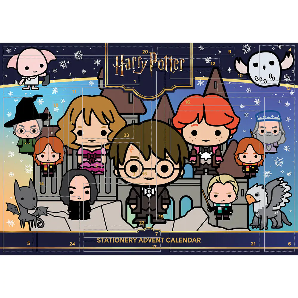 Harry Potter adventi kalendárium termékfotó