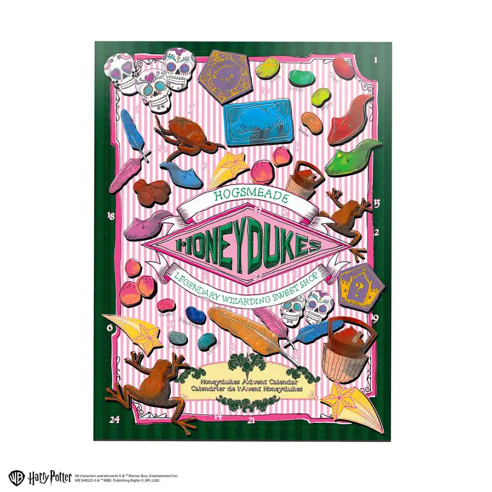 Harry Potter adventi kalendárium Honeydukes 2025 termékfotó