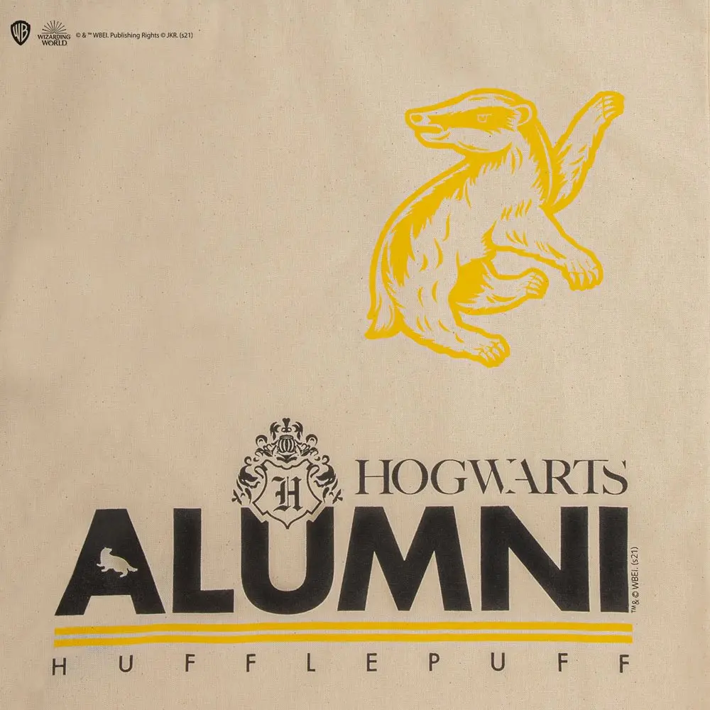 Harry Potter Alumni Hugrabug bevásárló táska termékfotó